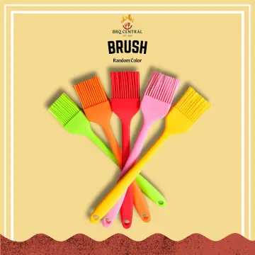 1pc ,Brush head Random Color Silicone Pastry Brush, Basting Brush