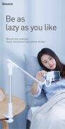 Giá đỡ điện thoại dạng kẹp, khung kim loại Baseus Unlimited Holder xoay
