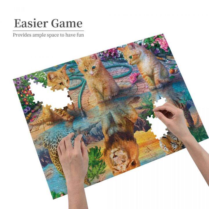 cats-collection-kitten-dreams-wooden-jigsaw-puzzle-500-pieces-educational-toy-painting-art-decor-decompression-toys-500pcs