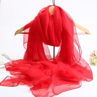 2021 Fashion Summer Silkly Scarf Women Long Large Size Wraps and Shawls Foulard Femme Bandana Beach Head Scarf Muslim Hijabs