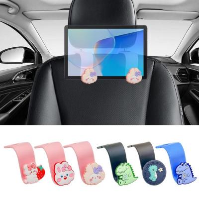 Car Mounted Hook Universal Cute Cartoon Auto Purse Bag Hanger Headrest Automotive Accessories For Clothes Groceries Umbrellas Handbags And Household Items apposite