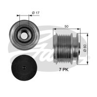 มู่เล่ไดร์ชาร์จ BENZ C-CLASS W203 2002- W204 2008- CLK C209 2002- E-CLASS W212 2009- SLK R171 2004- M271 GATES