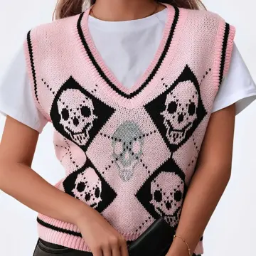 Knitted Pink Sweater Patterns - Best Price in Singapore