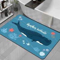 [COD] floor mat absorbent non-slip door waterproof diatom mud soft quick-drying thickened large size resistant to dirt