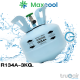 น้ำยาแอร์ MaxCool R134a สารทำความเย็น R134A MaxCool ขนาด บรรจุ 3kG.