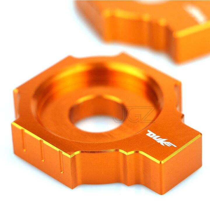 บล็อกปรับโซ่อลูมิเนียม-cnc-สําหรับรถจักรยานยนต์-ktm-duke-390-125-200-rc200-rc250