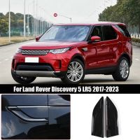 1Pair Car Styling Fender Side Air Vent Outlet Cover Trim Decorative Accessories for Land Rover Discovery 5 LR5 2017-2023 Glossy