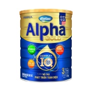 Sữa bột Vinamilk Dielac Alpha Gold IQ 3 - Hộp thiếc 1.5kg