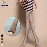 KUIBIW ขาย ถุงเท้า เซ็กซี่ ถุงน่องเปิดนิ้วเท้า ถุงน่อง แฟชั่น Sheer Ultra-Thin Tights Pantyhose