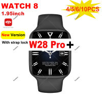 4 5 6 W28 Pro Smart Watch Series 8ผู้ชายผู้หญิงบลูทูธไร้สายชาร์จ NFC ที่กำหนดเองกดดูสมาร์ท