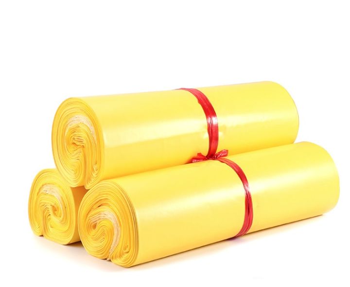 ถุงพัสดุสีส้ม-เหลือง-ขนาด17-30-ถุงไปรษณีย์-1มัด