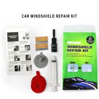 【CW】●  Windshield Repair Cracked Glass Crack Chip Scratch Restore Set