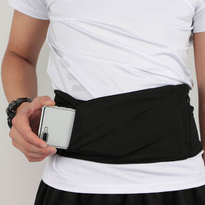 8 inch Phone Sports Bag Running Waist Bag Zipper Pocket Jogging Cycling