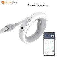 Xiaomi MOESTAR Bluetooth Retractable Pet Leash Dog Traction Rope With Smart Steps Counting LED Night Light Smart Version