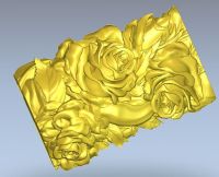 【✲High Quality✲】 shen1817474 Flower_5 3d Relief โมเดลสำหรับ Cnc ในรูปแบบไฟล์ Stl