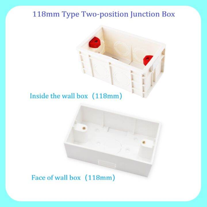 LSG Wall Switch Box And Wall Socket Box, Wall Switch Outlet Bottom Box