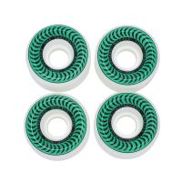 SKMAPLE 4Pcs Skateboard Wheel 52x32mm PU Skateboard Wheels Double Rocker Skateboard Wheel High Resilience Wheel