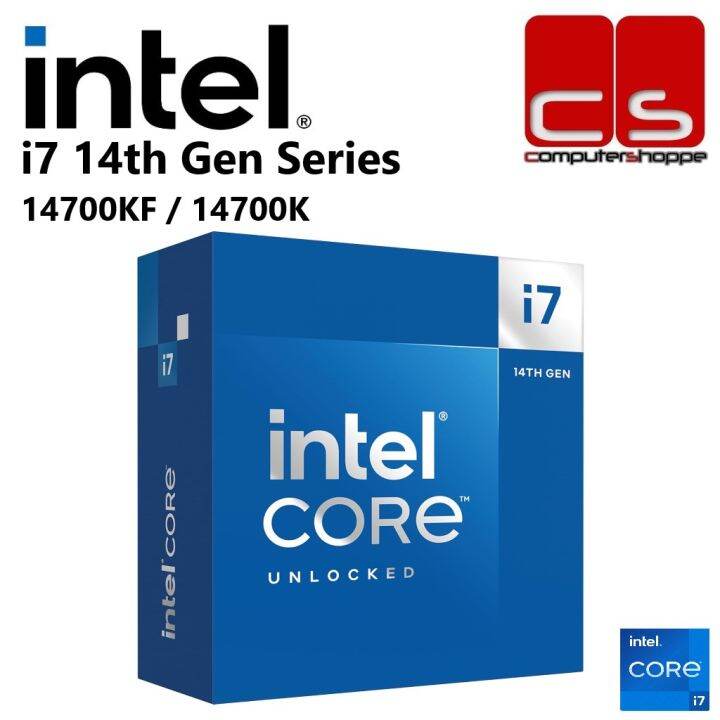Intel i7 14th Gen Series Intel Core Processor - i7-14700KF / i7-14700K ...