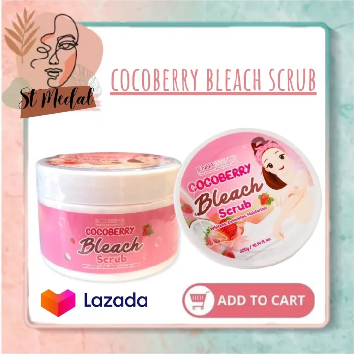 Jenna Essence Cocoberry Bleach Scrub 300g (Authentic, Authorized Seller