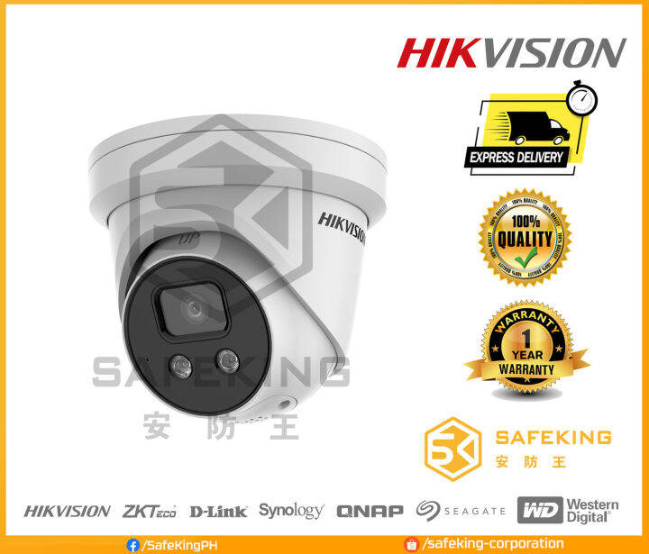 DS-2CD2346G2-ISU/SL(C)(2.8) HIKVISION EasyIP 4.0 AcuSense Strobe Light ...