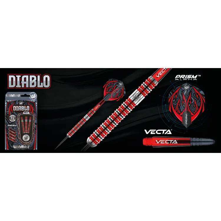 Winmau Diablo Torpedo 90% Tungsten Alloy Steeltip Darts | Lazada PH
