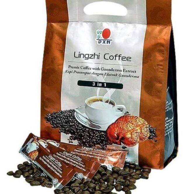 DXN Kopi Lingzhi Coffee 3in1 Instant Coffee Beverage with Ganoderma