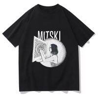 เสื้อยืดผ้าฝ้ายMitski Be คาวบอย Singer โปสเตอร์เพลงอัลบั้มพิมพ์เสื้อยืดผู้ชายผู้หญิงยอดนิยม Tops Unisex Cal หลวม Tops Camisetas