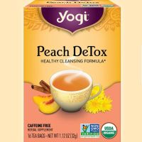 Premium for U?ชา YOGI TEA DETOX TEA BOX ชาสมุนไพรออแกนิค  ชาเพื่อสุขภาพ จากอเมริกา? Peach Detox