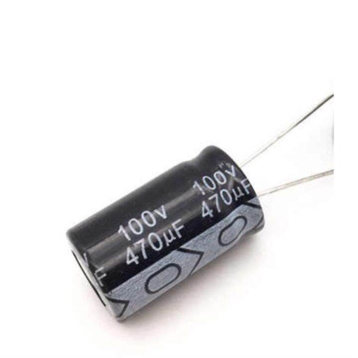 【COD】Hot Electrolytic Capacitor 100v 100 Volt 470uf 470 uf Microfarad ...