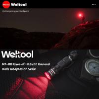 Weltool M7-RD Red Light 625nm