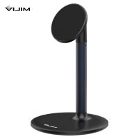 【digitizer】 VIJIM HP002แม่เหล็กตั้งโต๊ะที่ตั้งโทรศัพท์มือถืออะลูมินัมอัลลอยที่วางโทรศัพท์หมุนได้สำหรับ Iphone 13/13 Pro/ 13 Mimi/ 12/12 Pro/mini