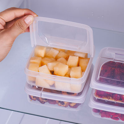 yizhuoliang เนยชีสกล่องเก็บของตู้เย็นแบบพกพา Fresh-keeping Organizer Case