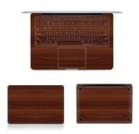 Wooden Texture Vinyl Sticker Decal Skin Cover Case For Laptop Apple Macbook Pro Air Mac 11" 13" 15" 16" A2141 New White A1342