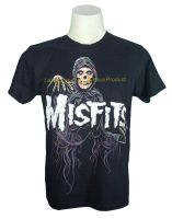 เสื้อวง MISFITS เสื้อใส่สบาย Rock มิสฟิตส์ ไซส์ยุโรป PTB1242