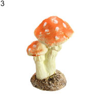 【⊕Good quality⊕】 yi6067 เห็ด Toadstool เครื่องประดับขนาดเล็กสวนนางฟ้าจำลองขนาดเล็กของตกแต่งบ้านตุ๊กตา