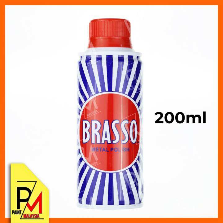 BRASSO Metal Polish Liquid Clean Copper Stainless Steel Polish Polish