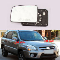 สำหรับ Kia Sportage 2007-2013อุปกรณ์เสริมในรถยนต์กระจกมองข้างเลนส์สะท้อนแสงกระจกมองหลังเลนส์แก้วที่มีความร้อน1ชิ้น