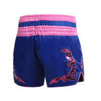 กางเกงขาสั้น Kicking Bordado Para Homens E Mulheres, Short, MMA, Artes Marciais, Luta, Muay Thai, Comição, Kids Training