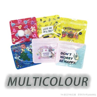 【CW】✾◘  10pc Cartoon 3.5g Reusable Big Storage Mylar Plastic POUCH Cookie Spice Ziplock Packing Pouches