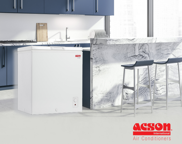 ACSON CHEST FREEZER (RESIDENTIAL) 100L150L R134A ACF10G Lazada
