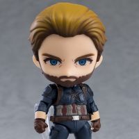 Nendoroid 923-DX Capn America Infinity Edition DX Ver. / เนนโดรอยด์ Marvel กัปตัน อเมริกา ด๋อย ฟิกเกอร์แท้ โมเดลฮีโร่