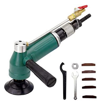 Wet Air Stone Polishers Pneumatic Water Grinders 10000RPM Air-Powered Wet Sander for Concrete Stone Granite