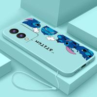 เคส Y17s Vivo ลายการ์ตูนเลนส์มอนสเตอร์พร้อมสายคล้องเคสโทรศัพท์มือถือซิลิคอนเหลวฝ้ากันกระแทก