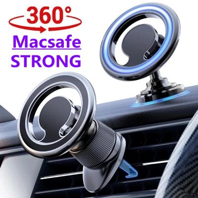 Magnetic Car Phone Holder Stand Magnet Car Mount Support GPS Mobile Bracket in Car For Macsafe iPhone 14 13 12 11 Samsung Xiaomi Car Mounts