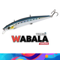 WABALA SINKING 125mm/16.6g : Weebass เหยื่อปลอม เหยื่อปลั๊ก