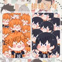 โมเดลการ์ตูนอนิเมะ Haikyuu Q Version กระเป๋าใส่บัตรเครดิต บัตรเครดิต บัตรประจําตัวนักเรียน มหาวิทยาลัย บัตรอาหาร ATM