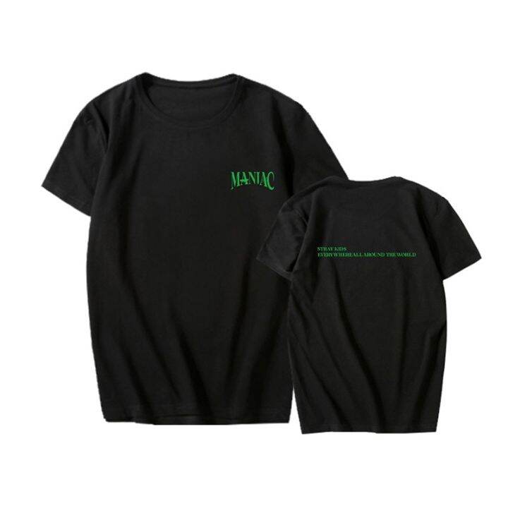 stray-kids-maniac-t-shirts-cotton-t-shirt-premium-quality-kpop-fans-tees