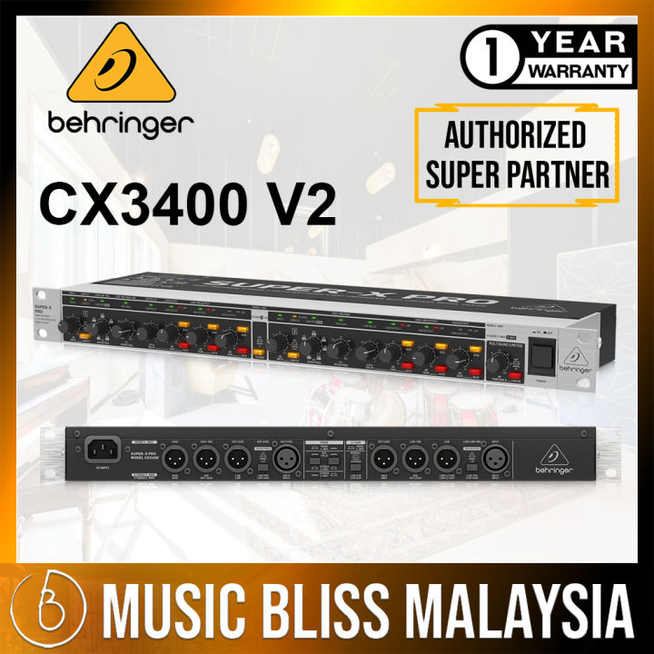 Behringer Super-X Pro CX3400 V2 2-/3-way Stereo, 4-way Mono