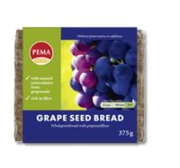 ?Buy 3 get 1 free? PEMA WHOLE GRAIN BREAD WITH GRAPE SEED FLOUR Germany?375g