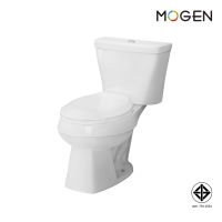 MOGEN MT54 (ECO) โถสุขภัณฑ์สองชิ้น (ฝา Slow Close) สีขาว